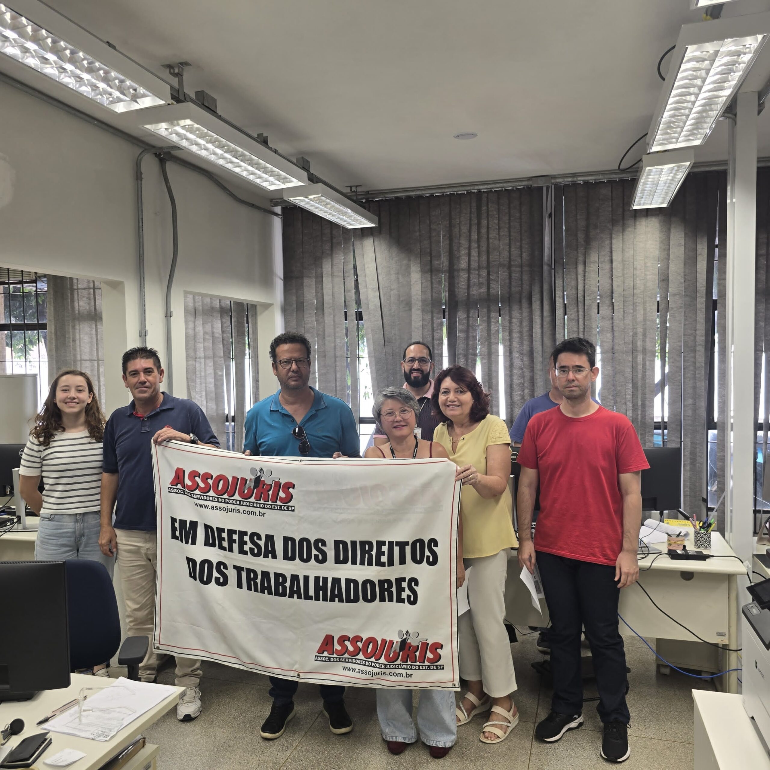 Paralisação- Assembleia Geral – Campanha Salarial 2025 – Assojuris mobiliza Servidores do Judiciário estadual