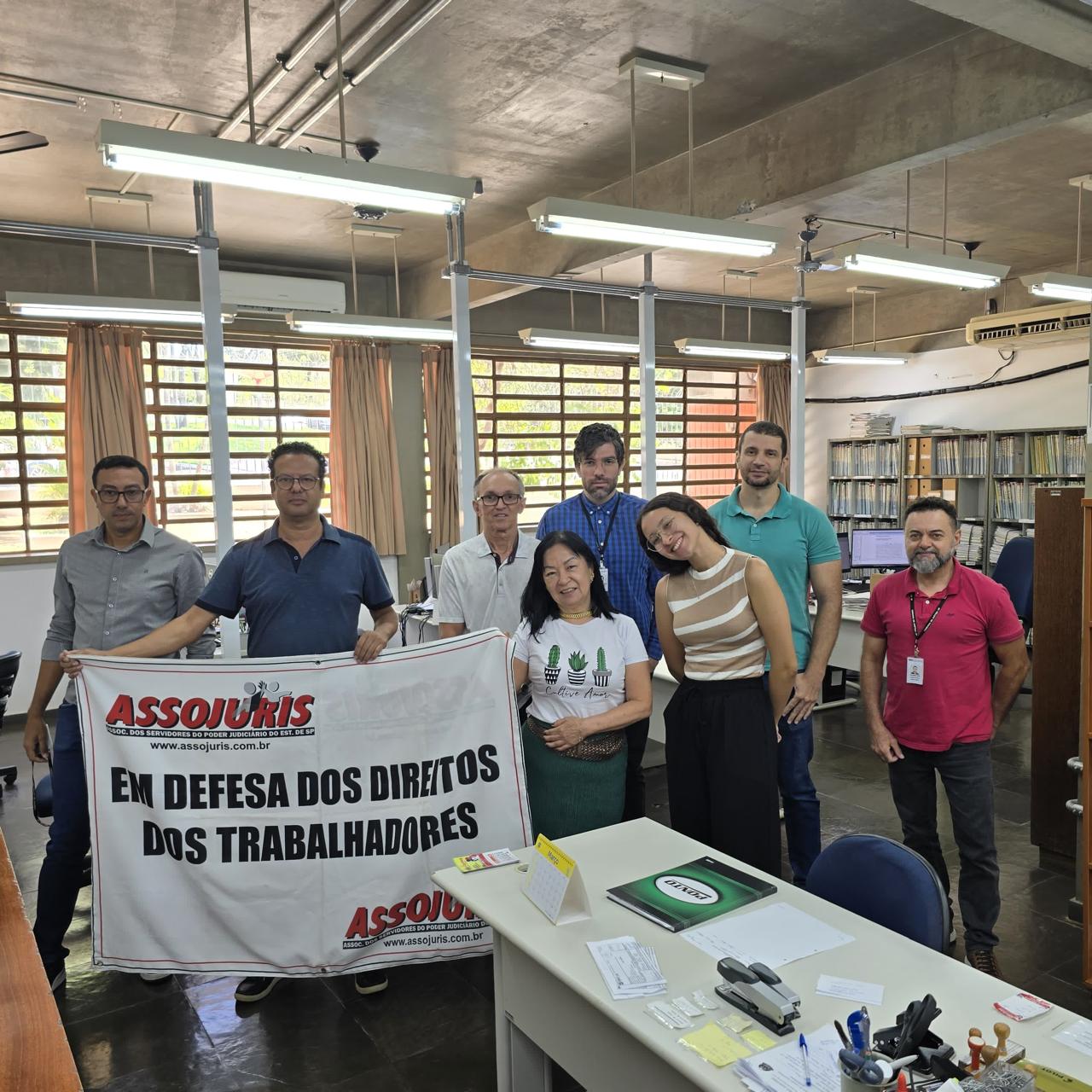 Paralisação- Assembleia Geral – Campanha Salarial 2025 – Assojuris mobiliza Servidores do Judiciário estadual