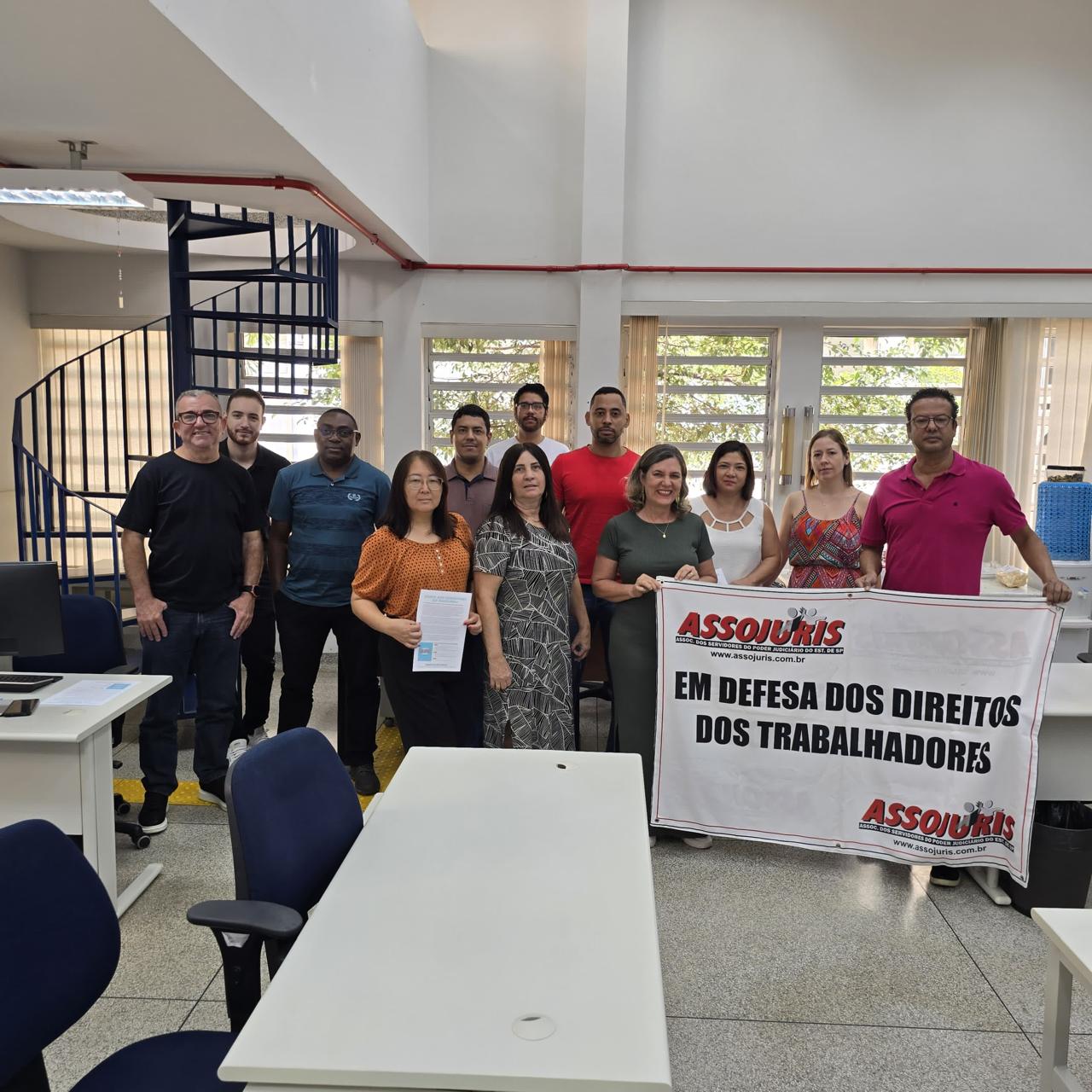 Paralisação- Assembleia Geral – Campanha Salarial 2025 – Assojuris mobiliza Servidores do Judiciário estadual