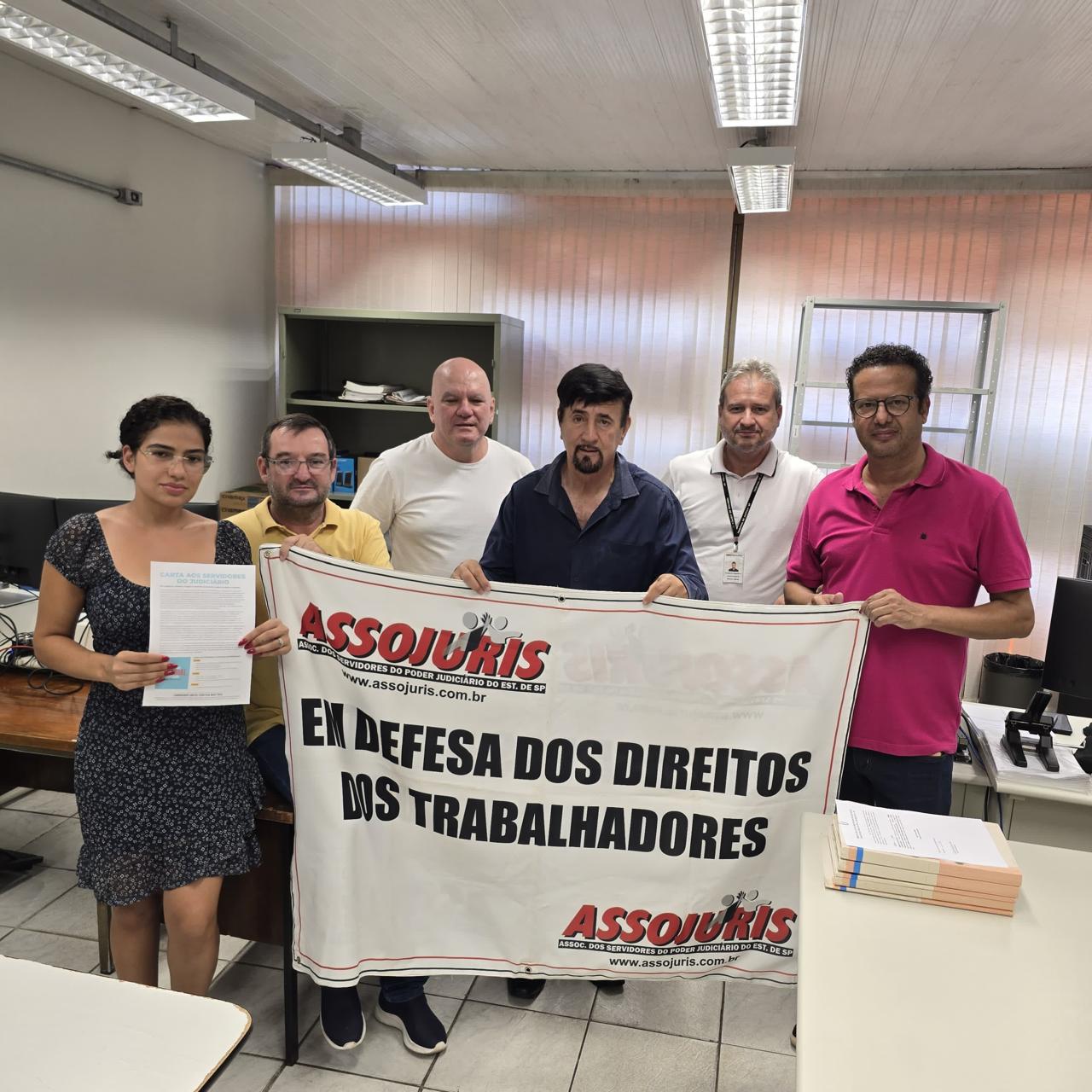 Paralisação- Assembleia Geral – Campanha Salarial 2025 – Assojuris mobiliza Servidores do Judiciário estadual
