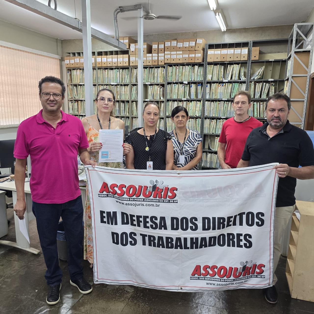 Paralisação- Assembleia Geral – Campanha Salarial 2025 – Assojuris mobiliza Servidores do Judiciário estadual