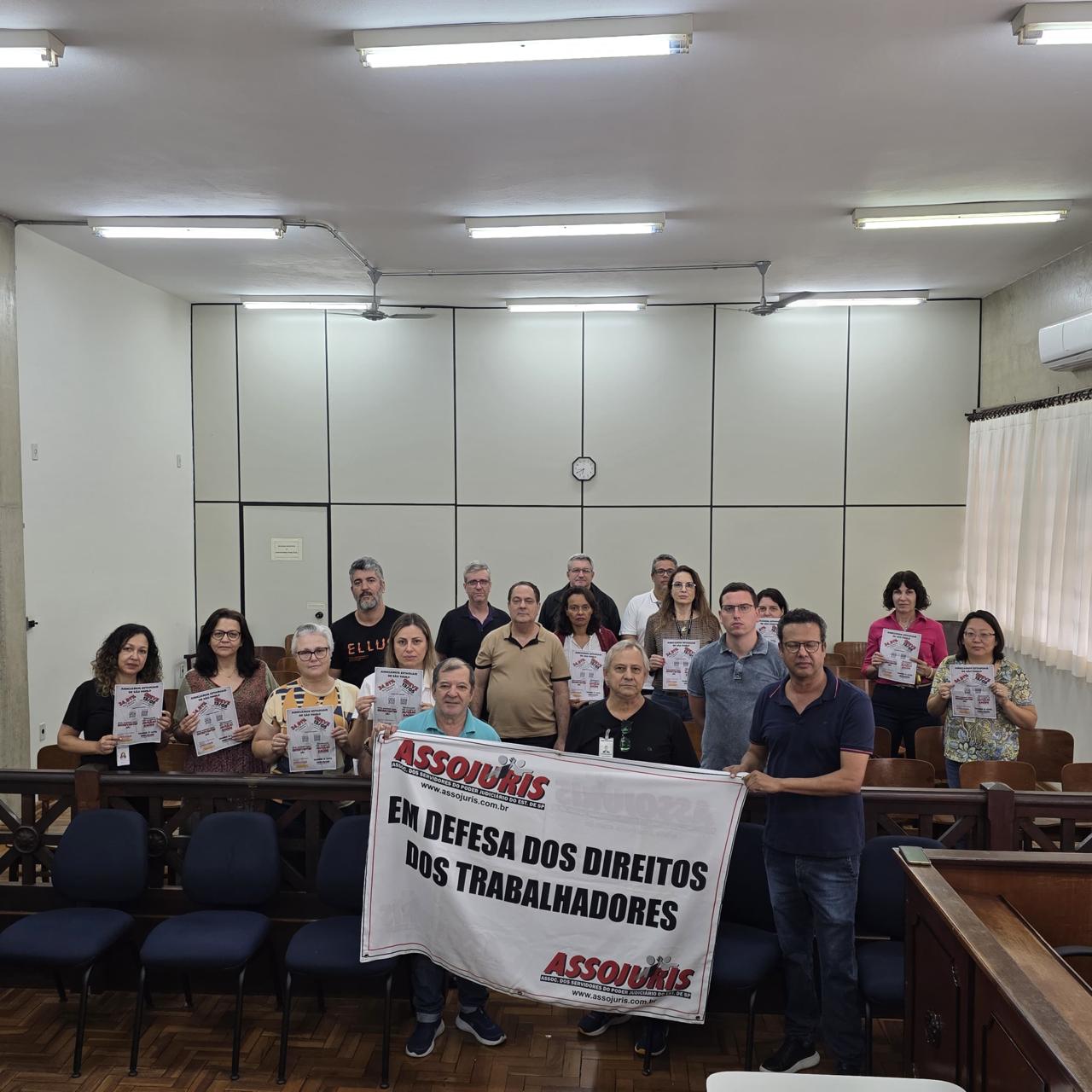 Dracena – Judiciários Estaduais se Mobilizam para Greve
