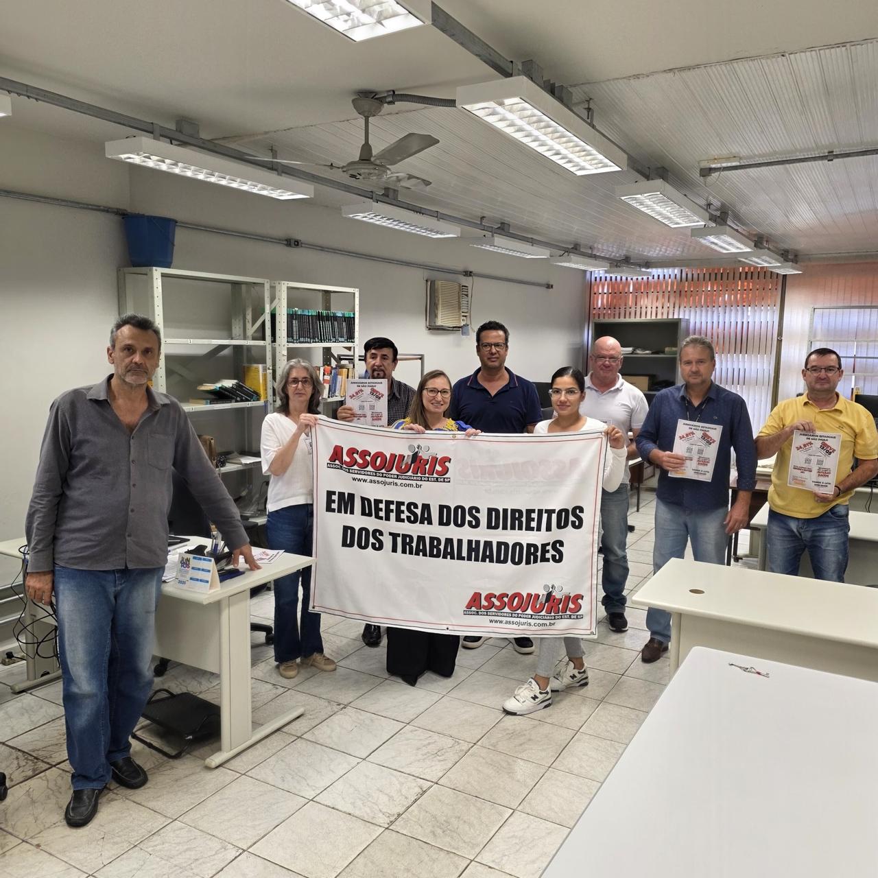 Dracena – Judiciários Estaduais se Mobilizam para Greve