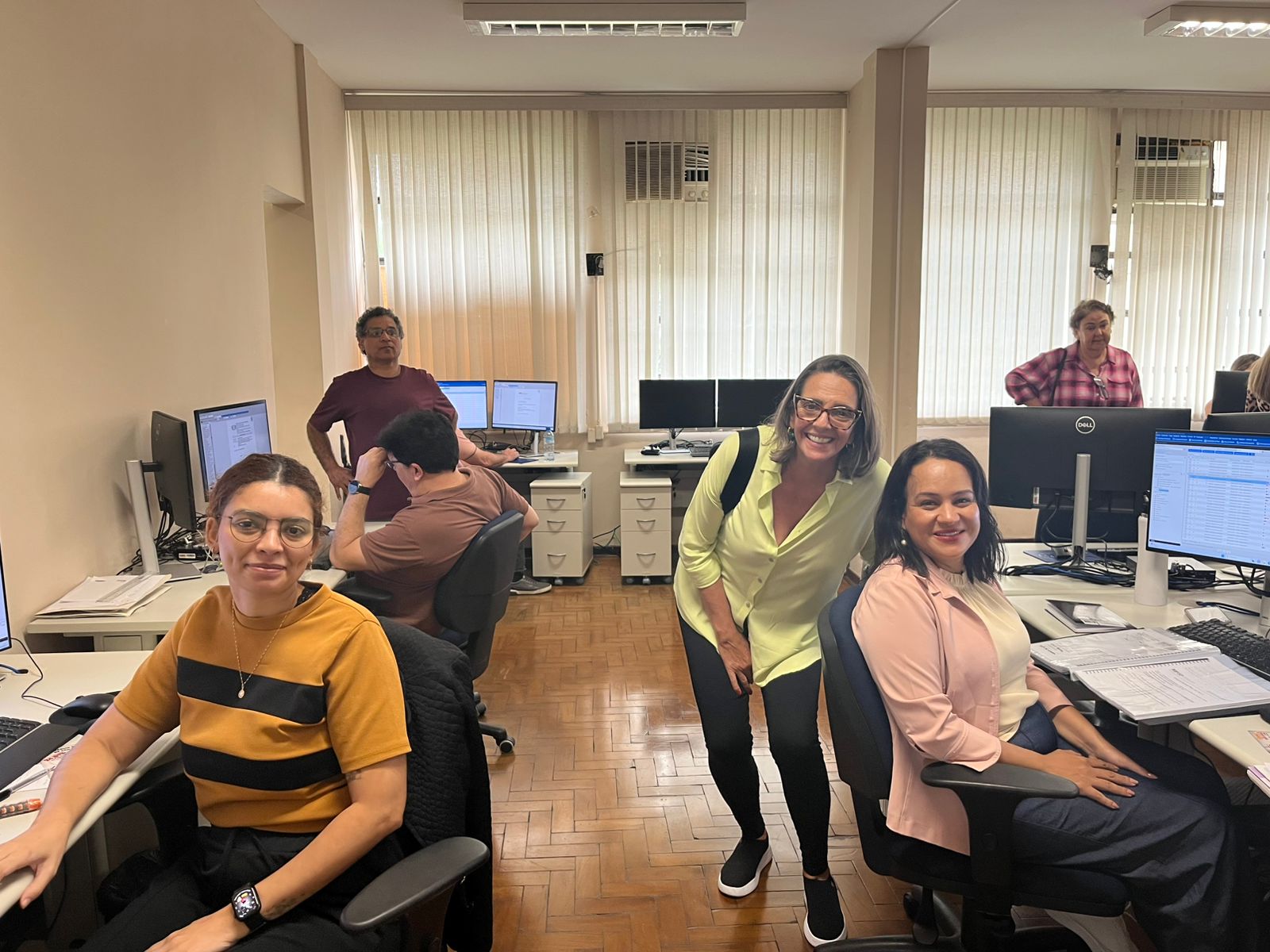 Campanha Salarial 2025 – Fórum Criminal de São José do Rio Preto recebe diretores da Assojuris