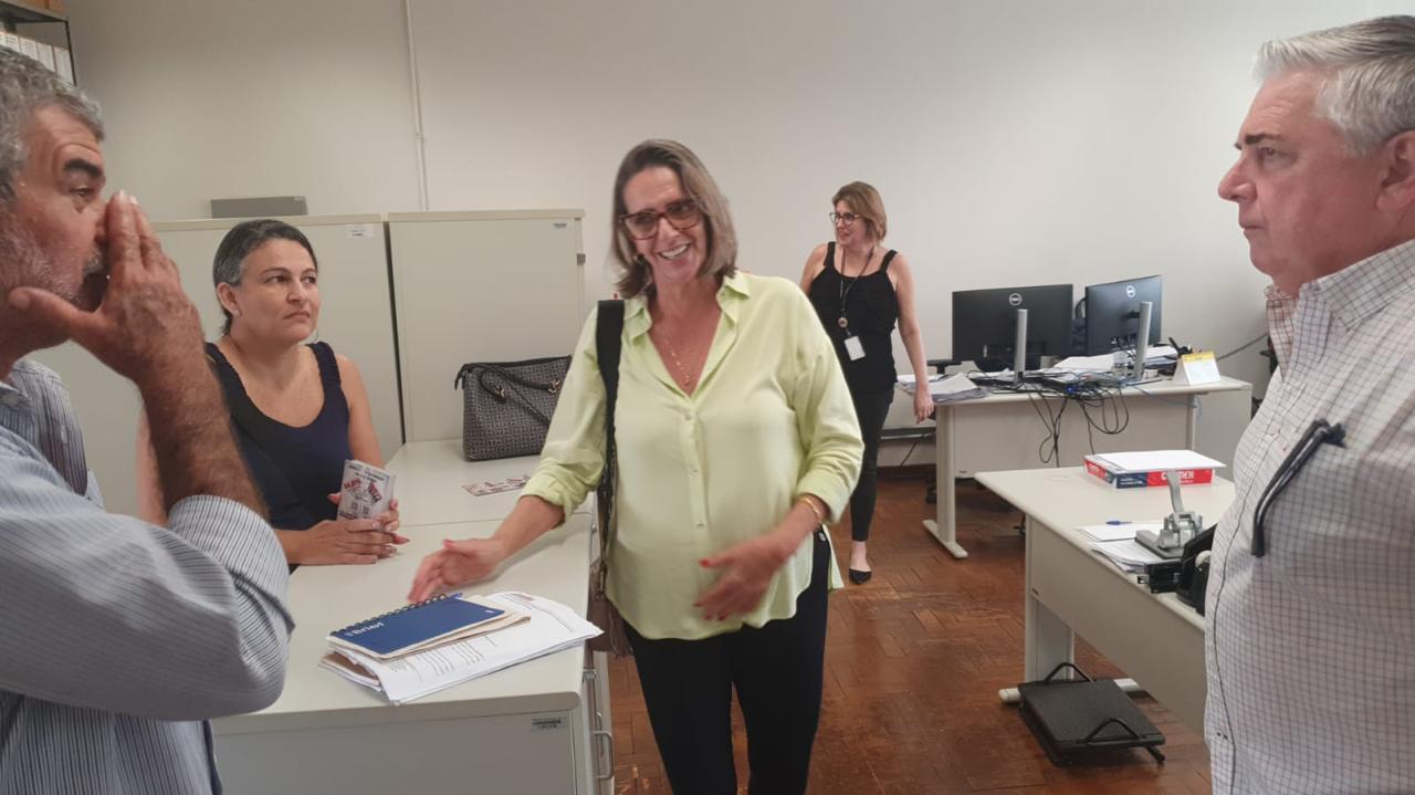 Campanha Salarial 2025 – Fórum Criminal de São José do Rio Preto recebe diretores da Assojuris