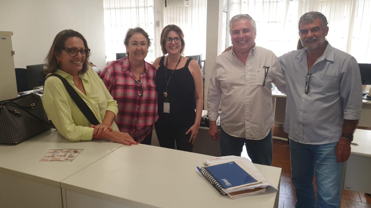 Campanha Salarial 2025 – Fórum Criminal de São José do Rio Preto recebe diretores da Assojuris