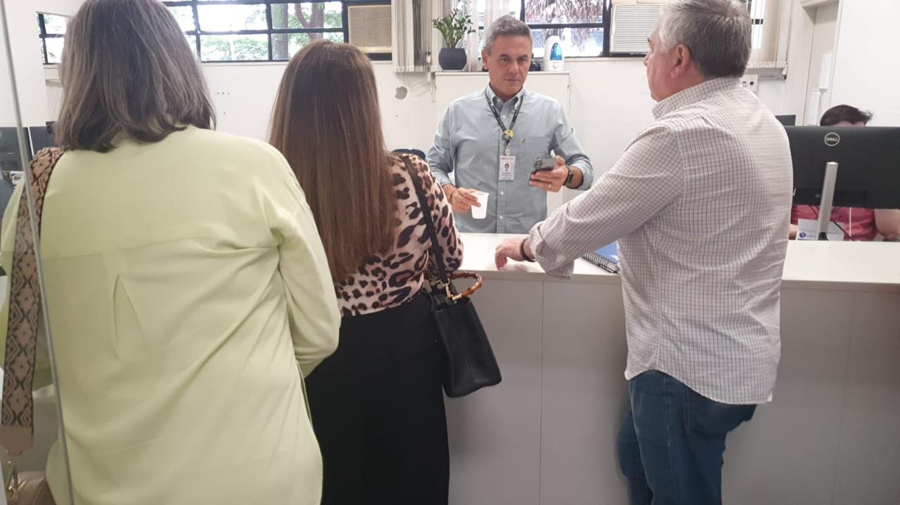 Campanha Salarial 2025 – Fórum Criminal de São José do Rio Preto recebe diretores da Assojuris