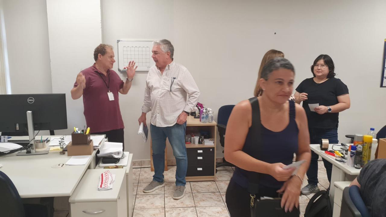 Campanha Salarial 2025 – Fórum Criminal de São José do Rio Preto recebe diretores da Assojuris
