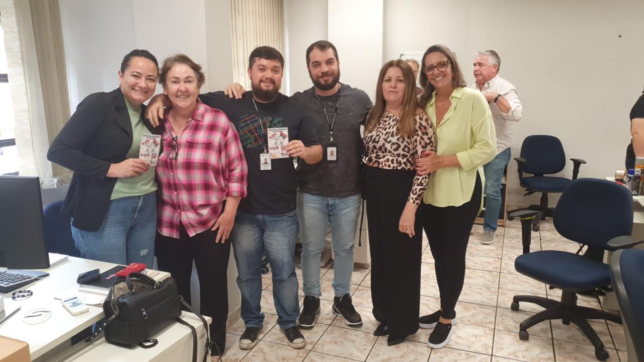 Campanha Salarial 2025 – Fórum Criminal de São José do Rio Preto recebe diretores da Assojuris
