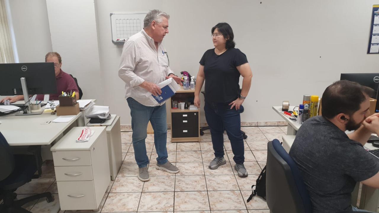 Campanha Salarial 2025 – Fórum Criminal de São José do Rio Preto recebe diretores da Assojuris