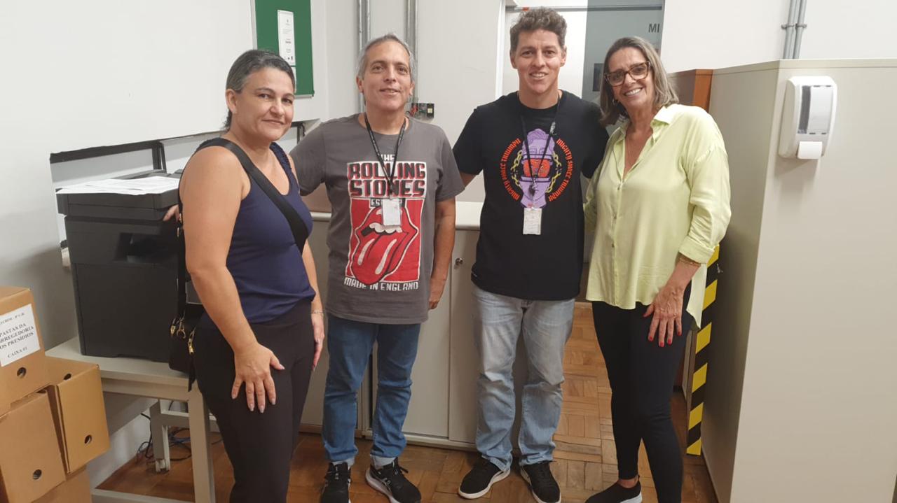 Campanha Salarial 2025 – Fórum Criminal de São José do Rio Preto recebe diretores da Assojuris