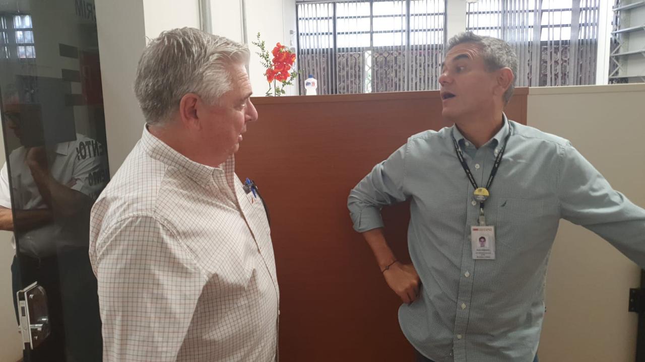Campanha Salarial 2025 – Fórum Criminal de São José do Rio Preto recebe diretores da Assojuris