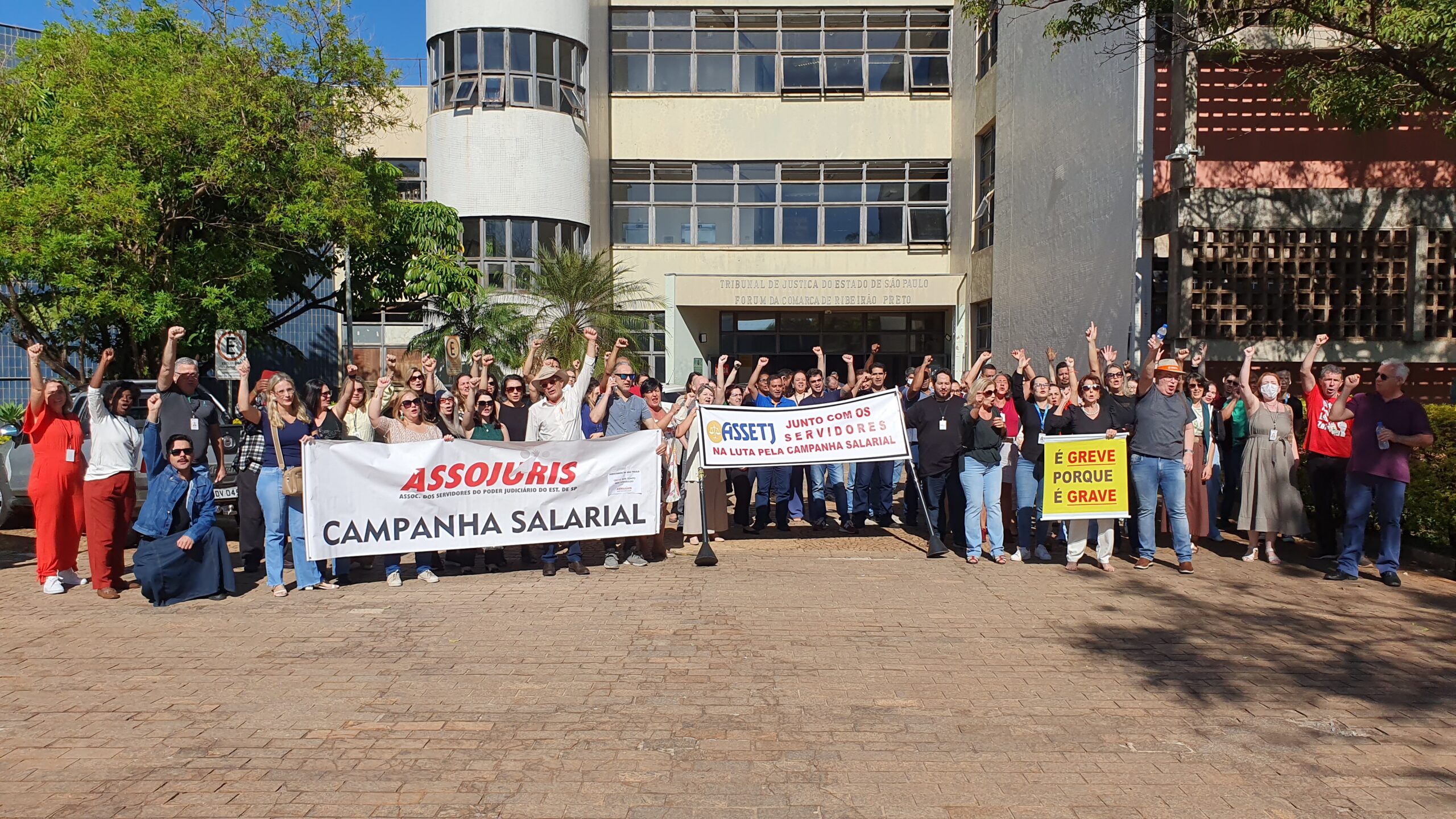 Greve no Judiciário Bandeirante – 2º dia – Motivação- Legalidade da Greve – Adesão