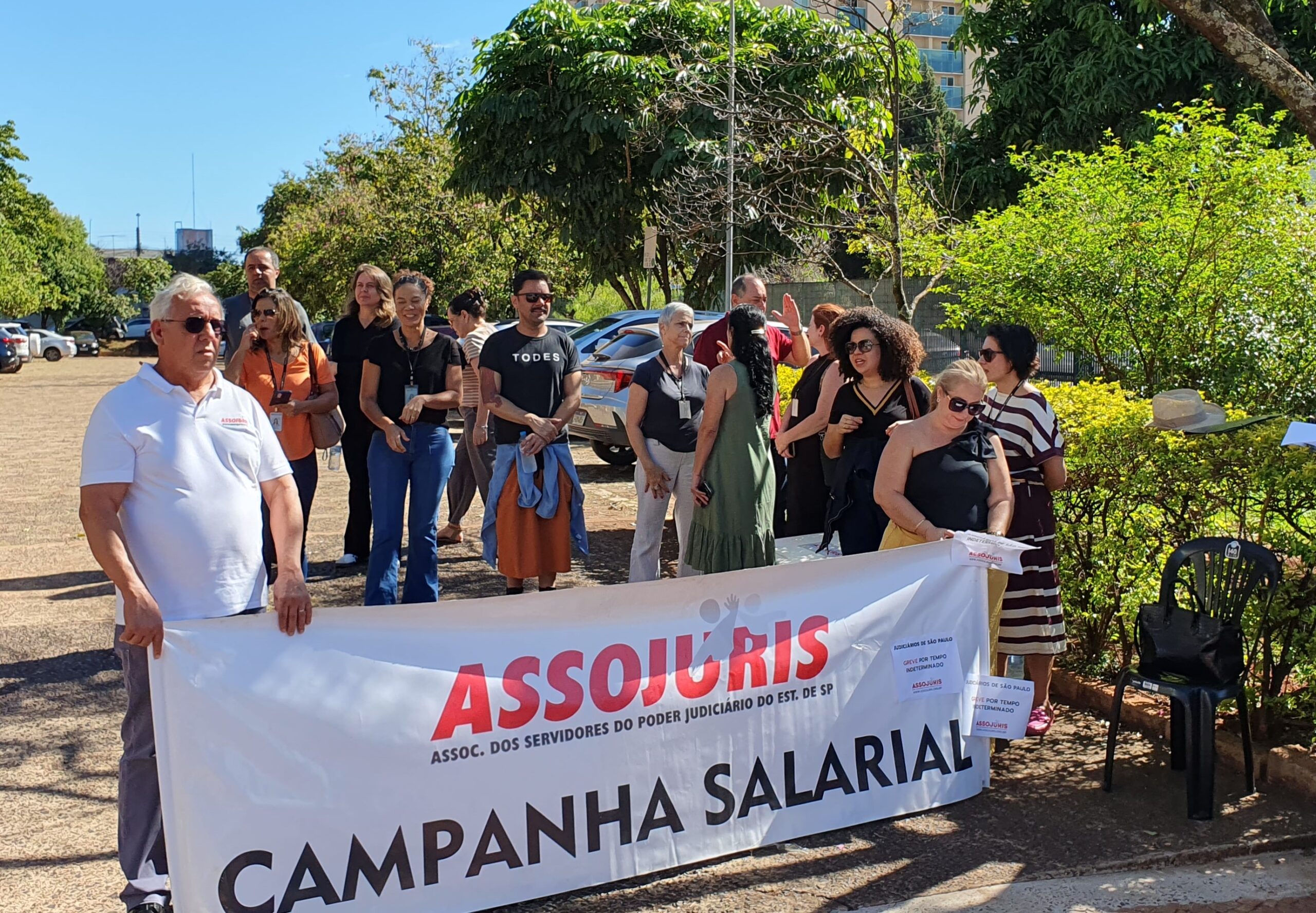 Judiciários na Luta! 4º dia de Greve