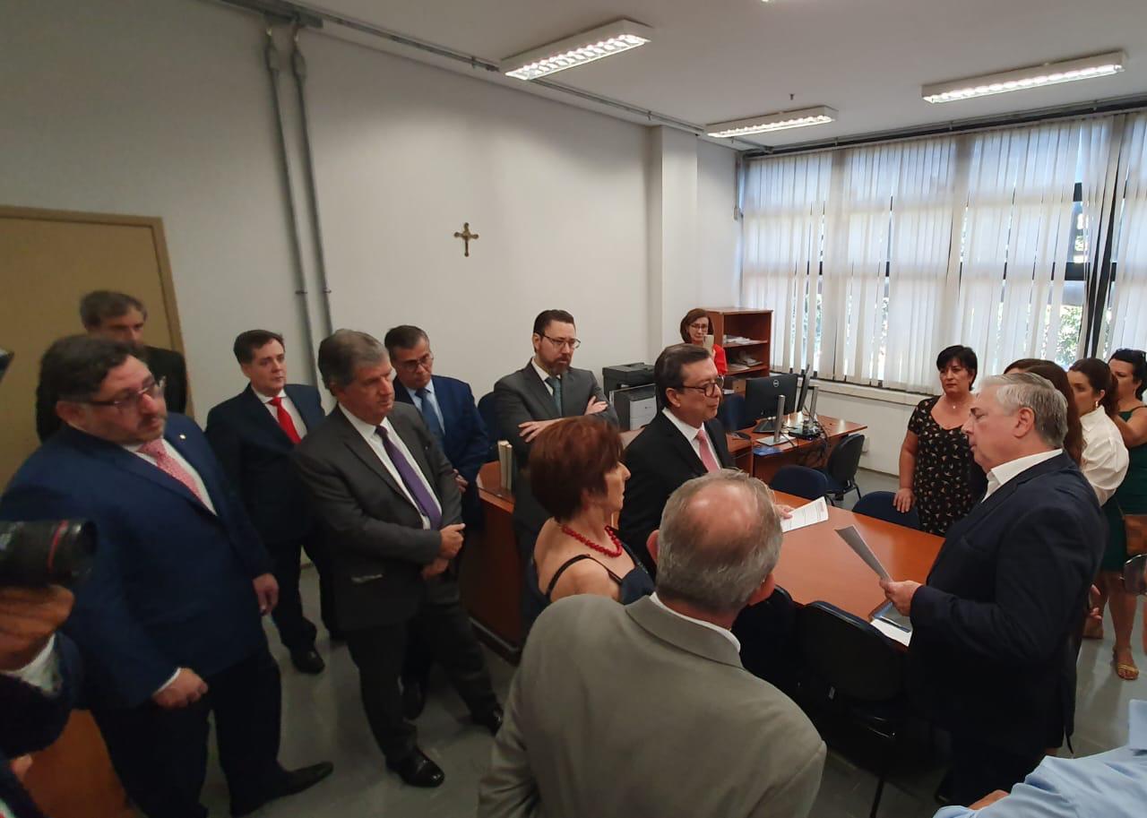 Assojuris protocola novo expediente em mãos da Presidência do TJSP