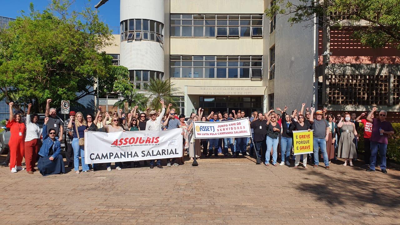 Greve no Judiciário Paulista - 2º dia - Tribunal Nega Recompor a Moeda - Perda Salarial de 25%