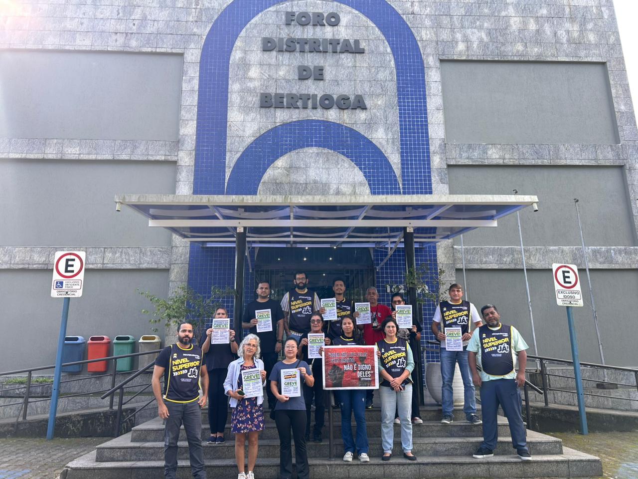 Greve no Judiciário Bandeirante – 2º dia – Motivação- Legalidade da Greve – Adesão