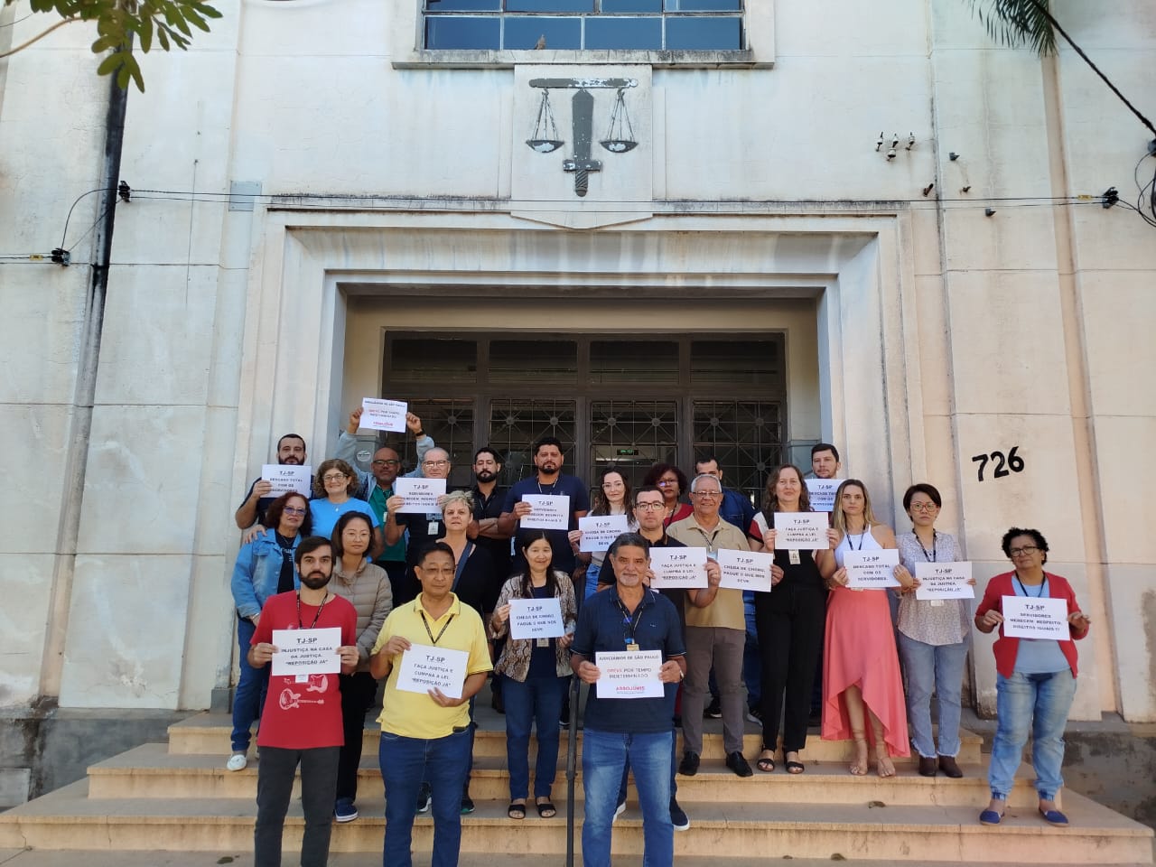 Greve no Judiciário Bandeirante – 3ºdia – Motivação- Legalidade da Greve – Adesão
