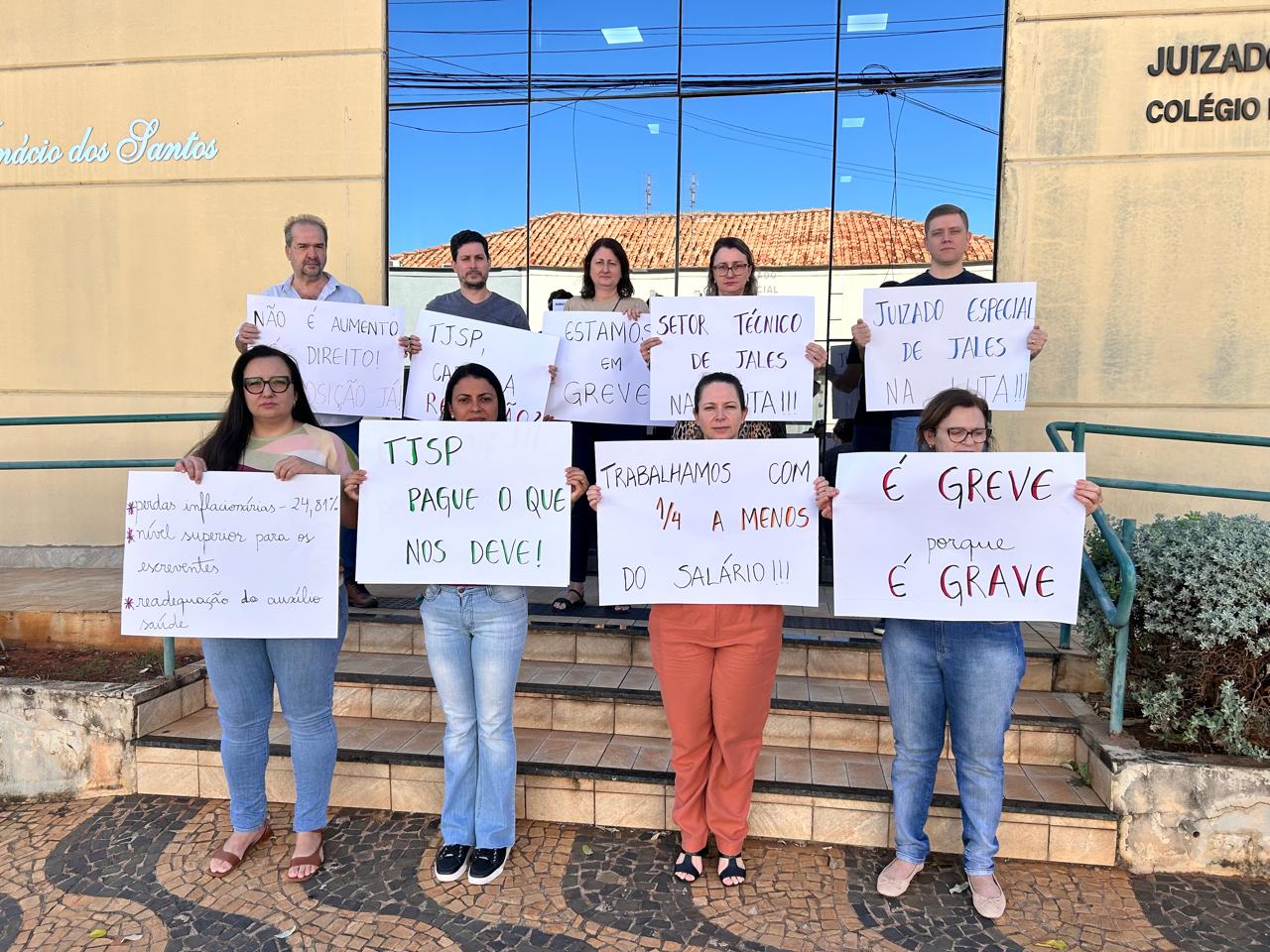 Greve no Judiciário Bandeirante – 3ºdia – Motivação- Legalidade da Greve – Adesão