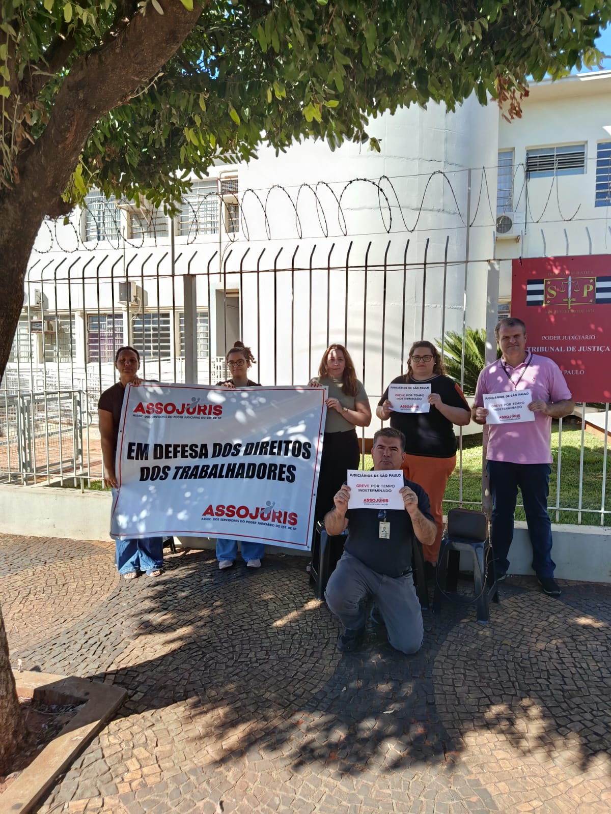 Judiciários na Luta! 4º dia de Greve
