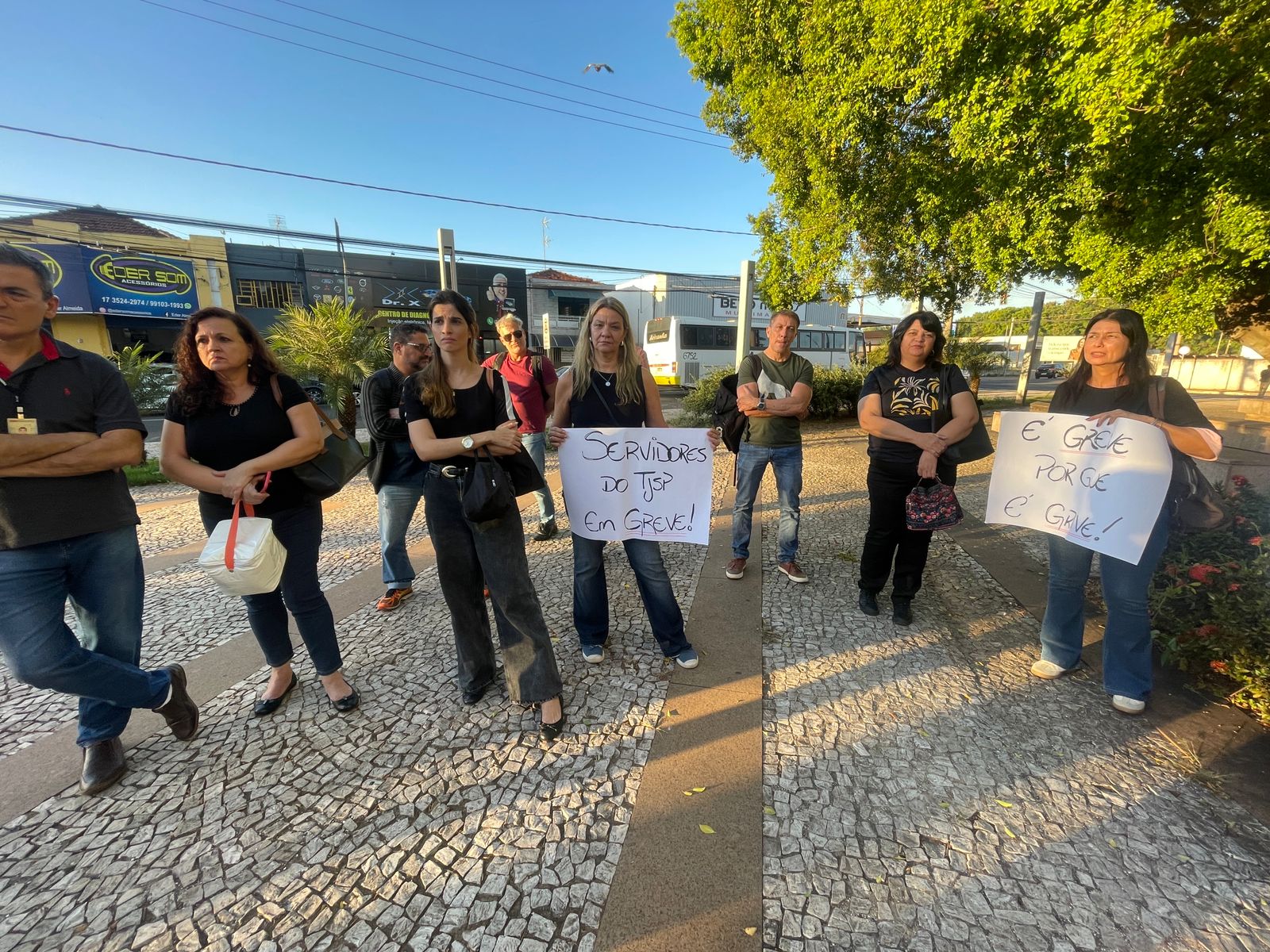 Judiciários na Luta! 4º dia de Greve