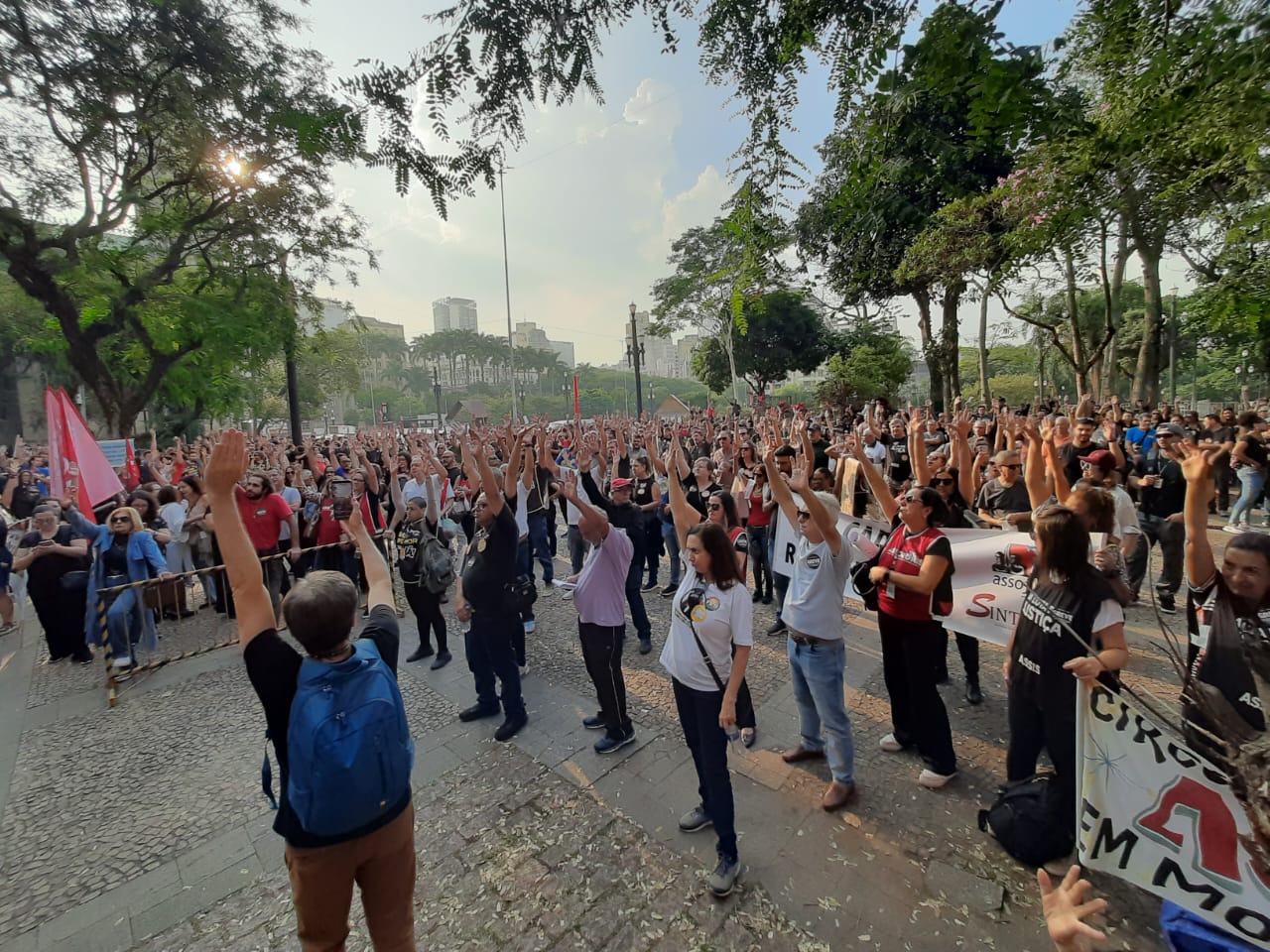 Prossegue a Greve no Judiciário – TJSP Continua Indiferente – Mais de Mil Servidores