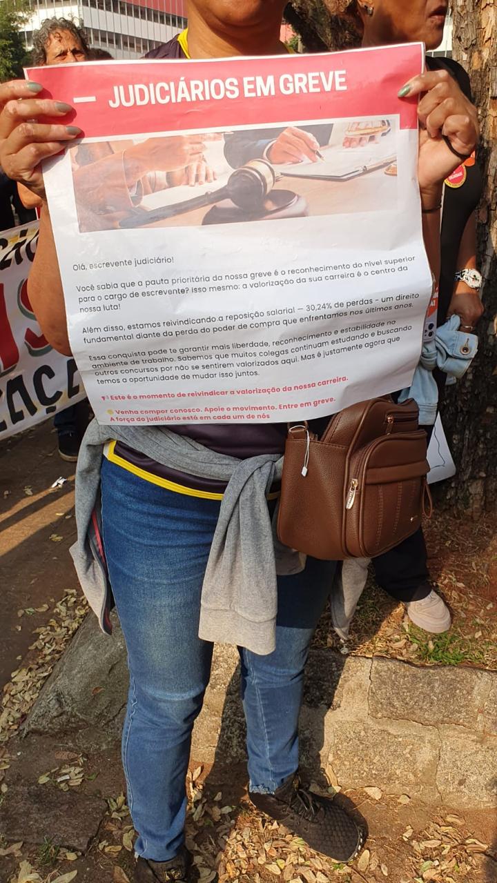 Prossegue a Greve no Judiciário – TJSP Continua Indiferente – Mais de Mil Servidores