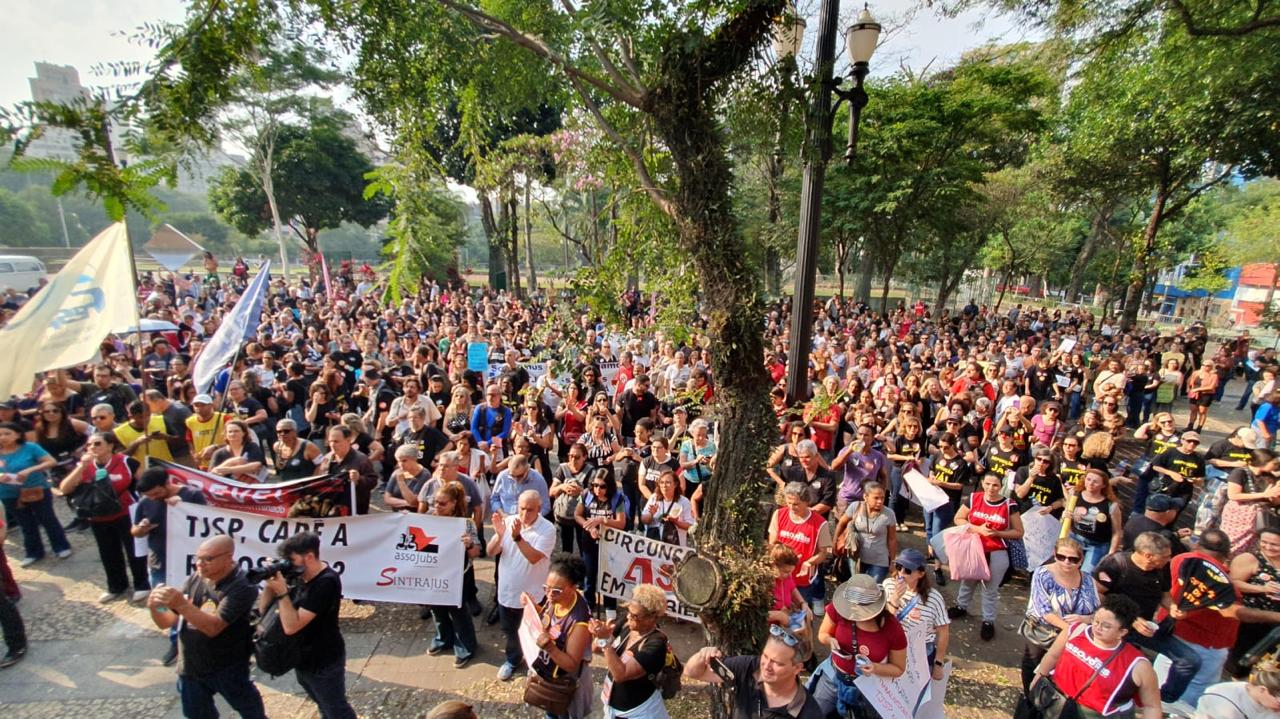Prossegue a Greve no Judiciário – TJSP Continua Indiferente – Mais de Mil Servidores