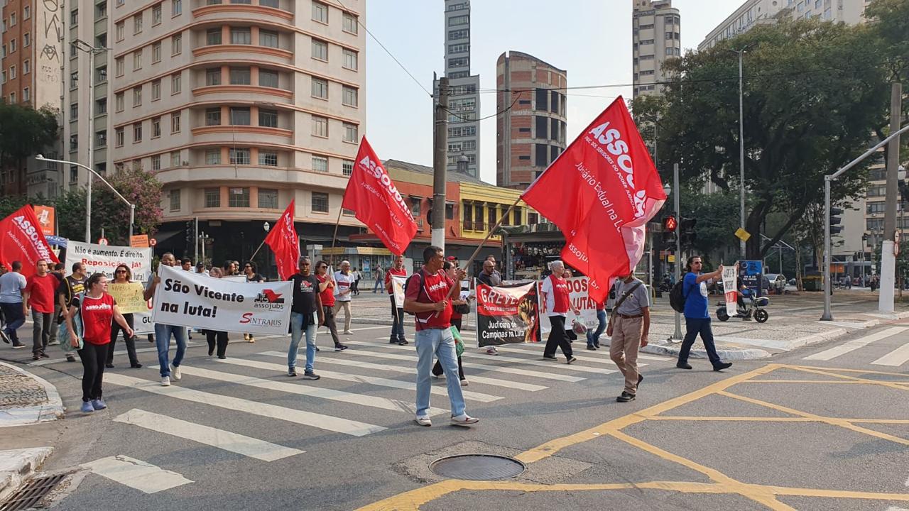 Prossegue a Greve no Judiciário – TJSP Continua Indiferente – Mais de Mil Servidores