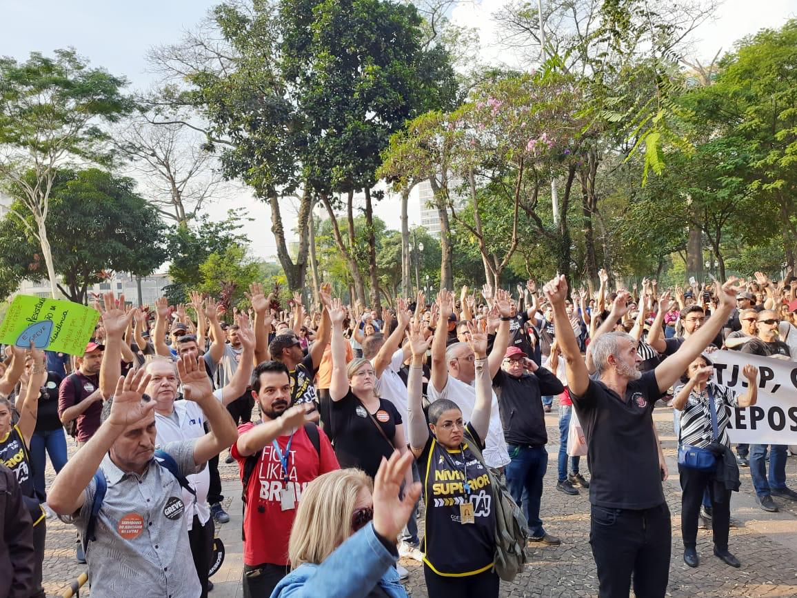 Prossegue a Greve no Judiciário – TJSP Continua Indiferente – Mais de Mil Servidores