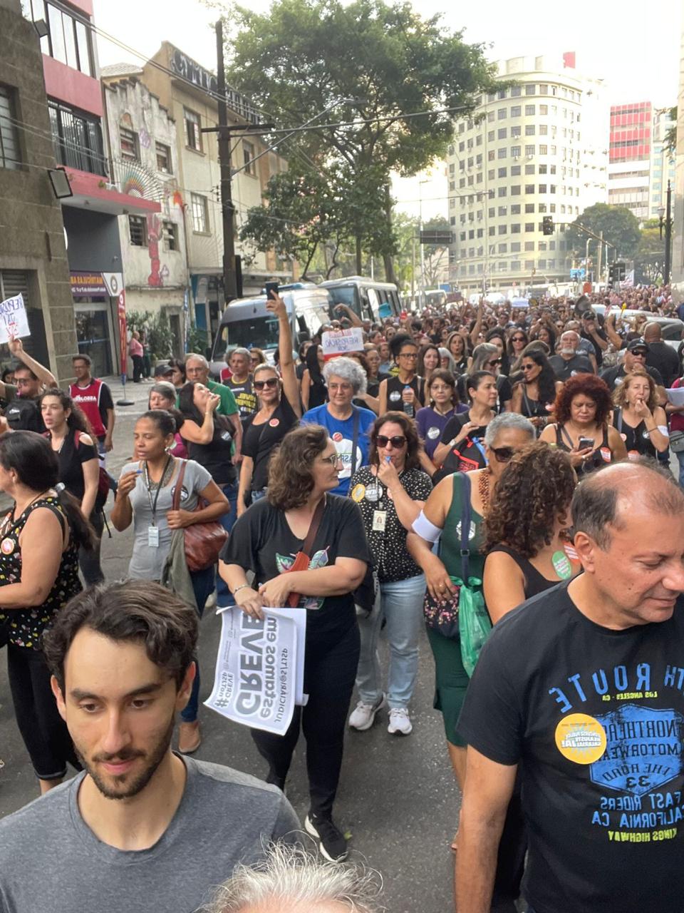 Prossegue a Greve no Judiciário – TJSP Continua Indiferente – Mais de Mil Servidores