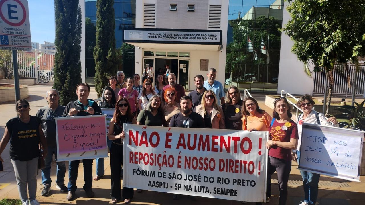 Greve no Judiciário Paulista ganha corpo a cada dia