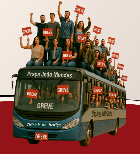Greve no Judiciário – Adesão dos Oficiais de Justiça de Rio Preto Associados à Assojuris é Grande