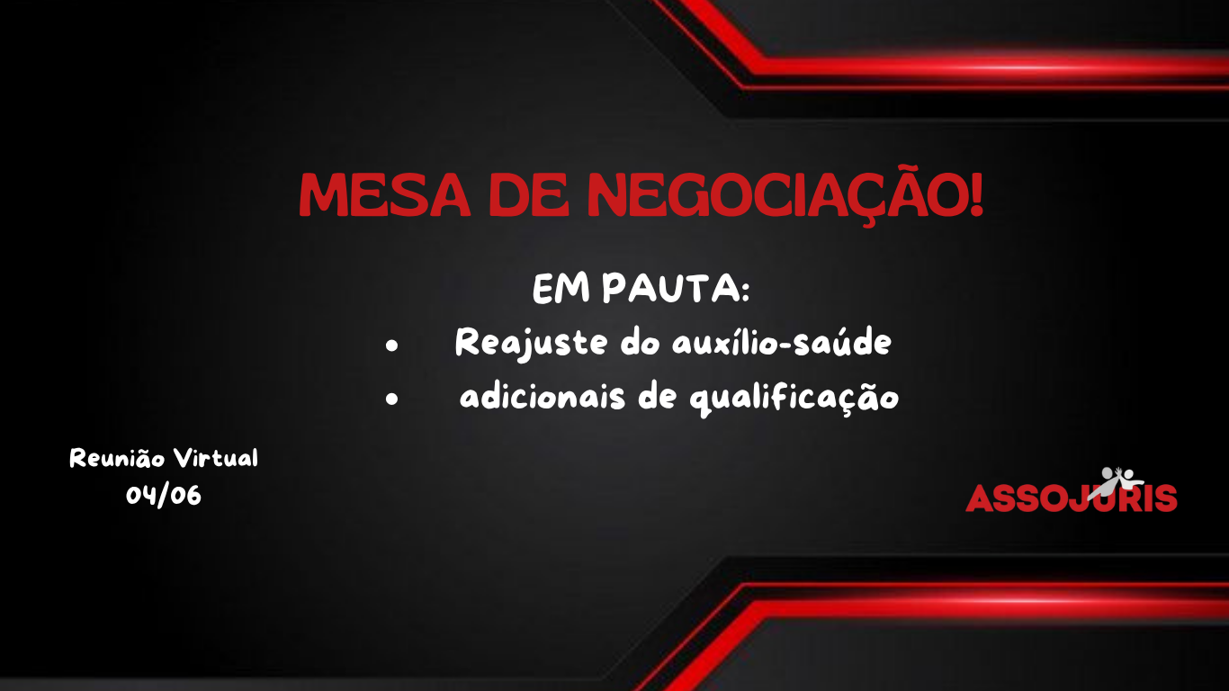 MESA DE NEGOCIAÇÃO!