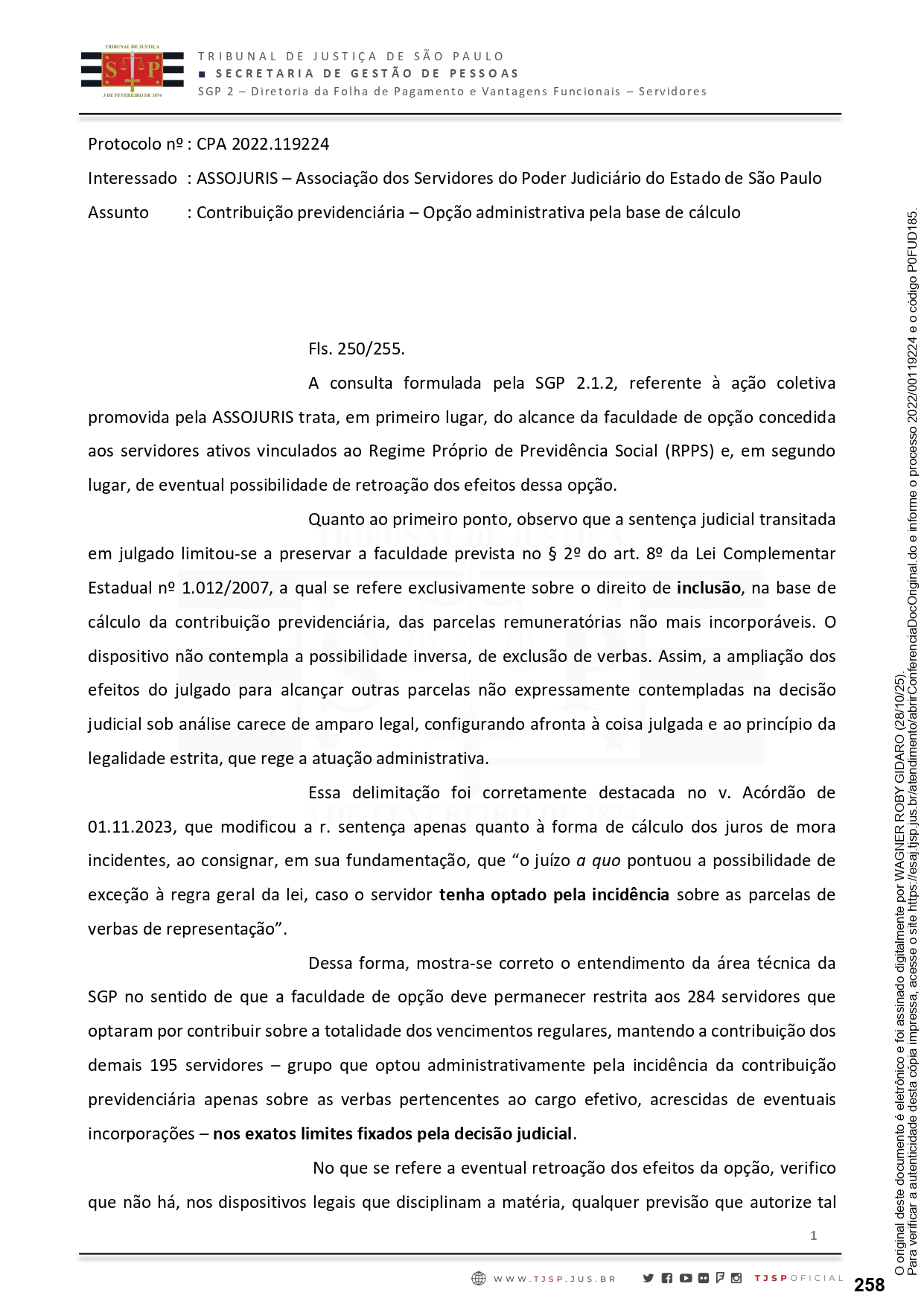 COMUNICADO AOS ASSOCIADOS