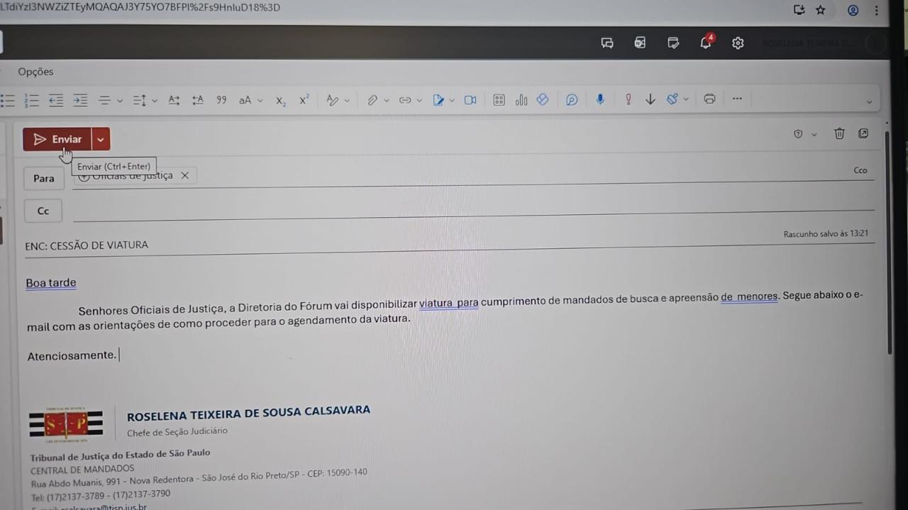 Tribunal de Justiça reconhece pleito dos Oficiais de Justiça